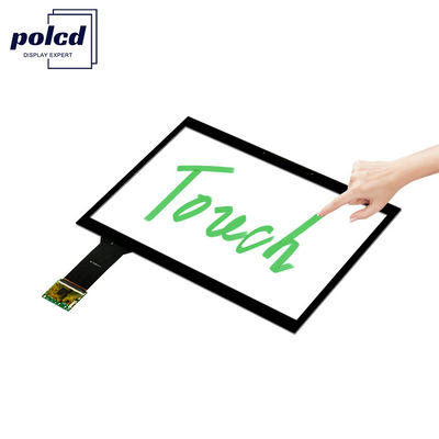 품질  Polcd 13.3 inch Glass Multi Points Touch Panel Waterpoof CTP ILI2511 GG Capacitive Touchscreen 공장