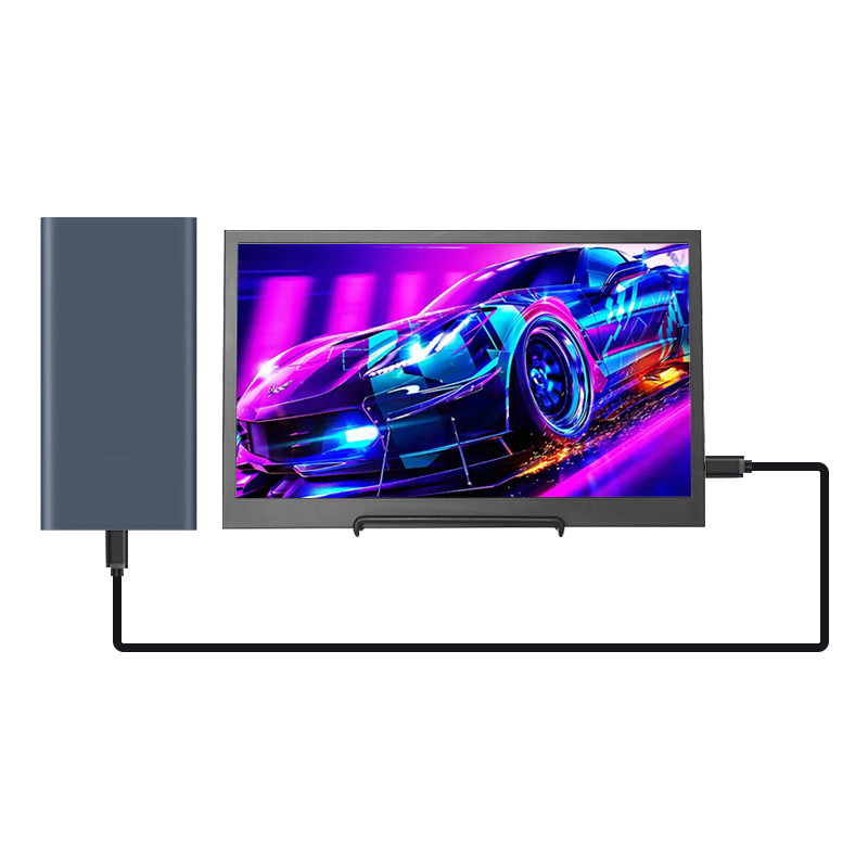 Polcd IPS 패널 15.6 인치 HD 휴대용 게임 모니터 1080p 컴퓨터 화면 LED 디스플레이