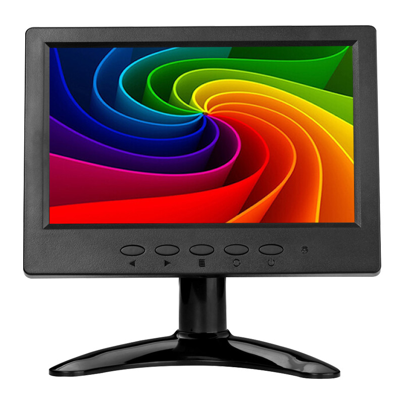 Polcd 산업용 7인치 임베디드 방수 터치 스크린 패널 모니터 HDMI 플라스틱 케이스
