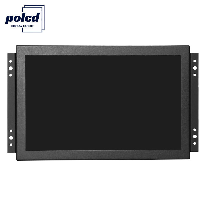 Polcd 10.4 인치 산업을 위한 관례 LCD 발광 다이오드 표시 VGA 열린 구조 감시자