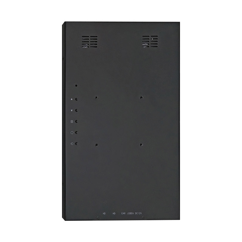 Polcd VGA HDMI 검정 휴대용 LCD 모니터 사용자 정의 인치 LED 스크린 디스플레이 해상도