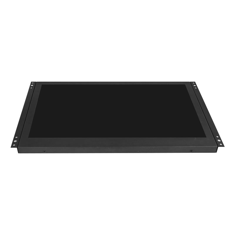 Polcd 13.3 인치 금속 케이스 산업용 LCD 모니터 오픈 프레임 터치 스크린 VGA HDMI