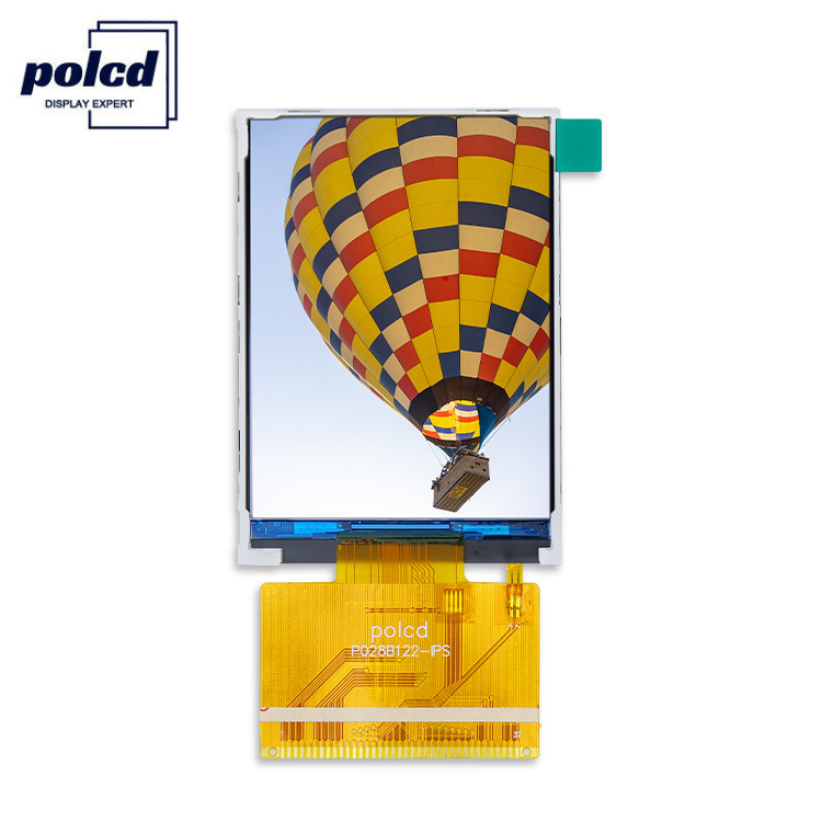 Polcd 풀 컬러 2.8 인치 240x320 작은 TFT 디스플레이 RGB 화면 IPS 모든 보기