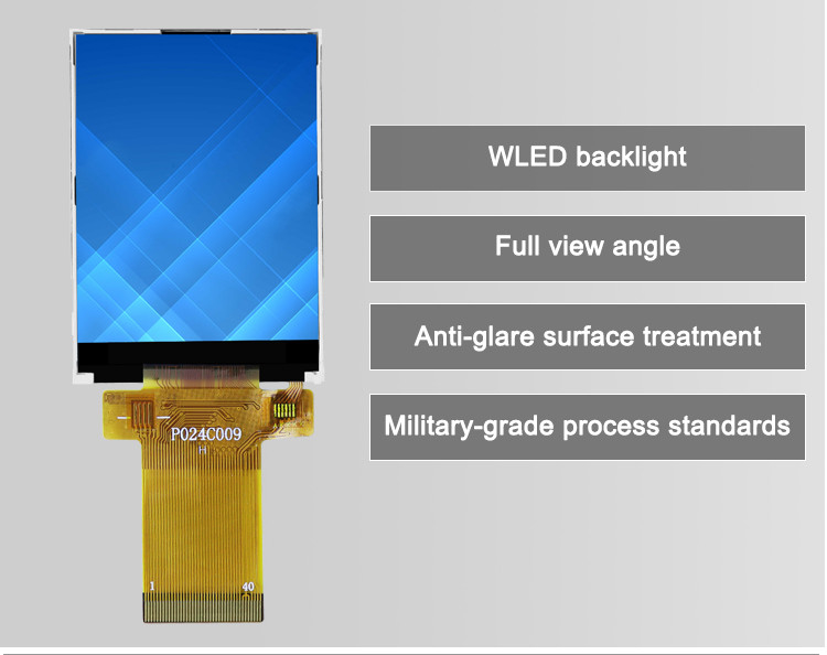 2.4 작은 비디오 카메라를 위한 인치 TFT LCD 화면 디스플레이, ILI9341V 24 핀 SPI LCD 모듈