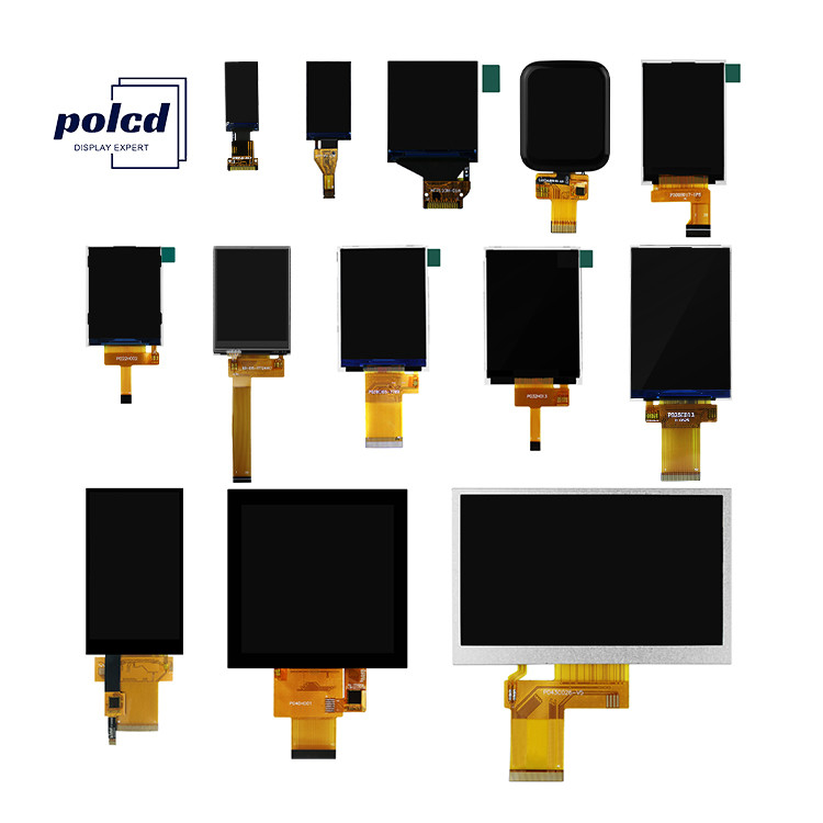 1.69 2.2 2.4 3.5 4 4.3 인치 작은 LCD 디스플레이 LCM TFT 풀 컬러 RGB SPI IPS 패널