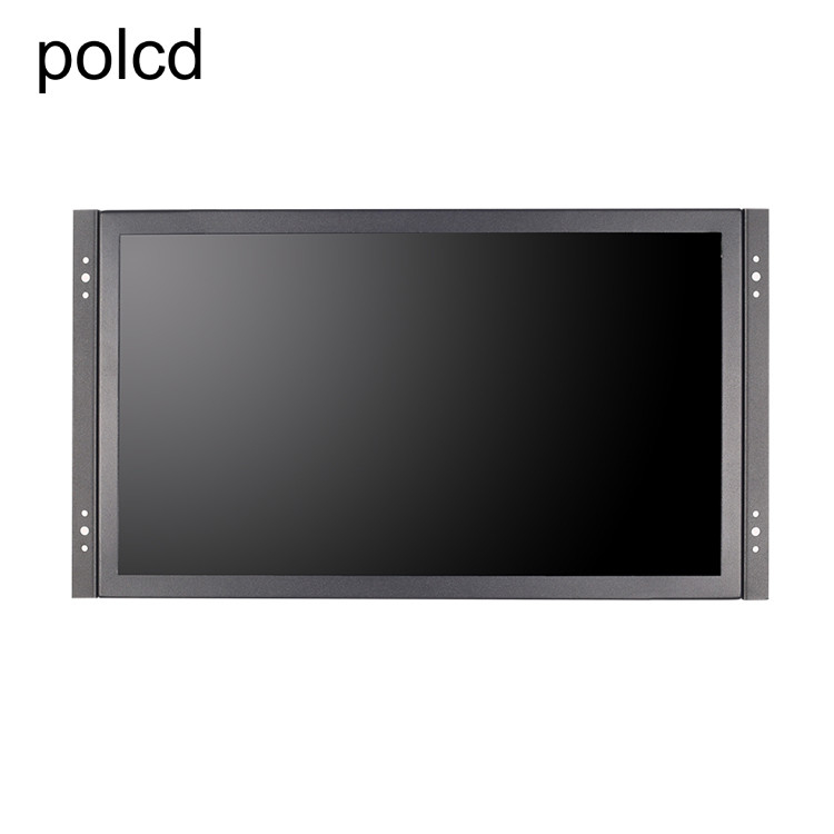 폴크드 금속 벽은 내장된 15.6 인치당 LCD 모니터 인더스트리얼 IPS HDMI VGA 포트를 탑재했습니다
