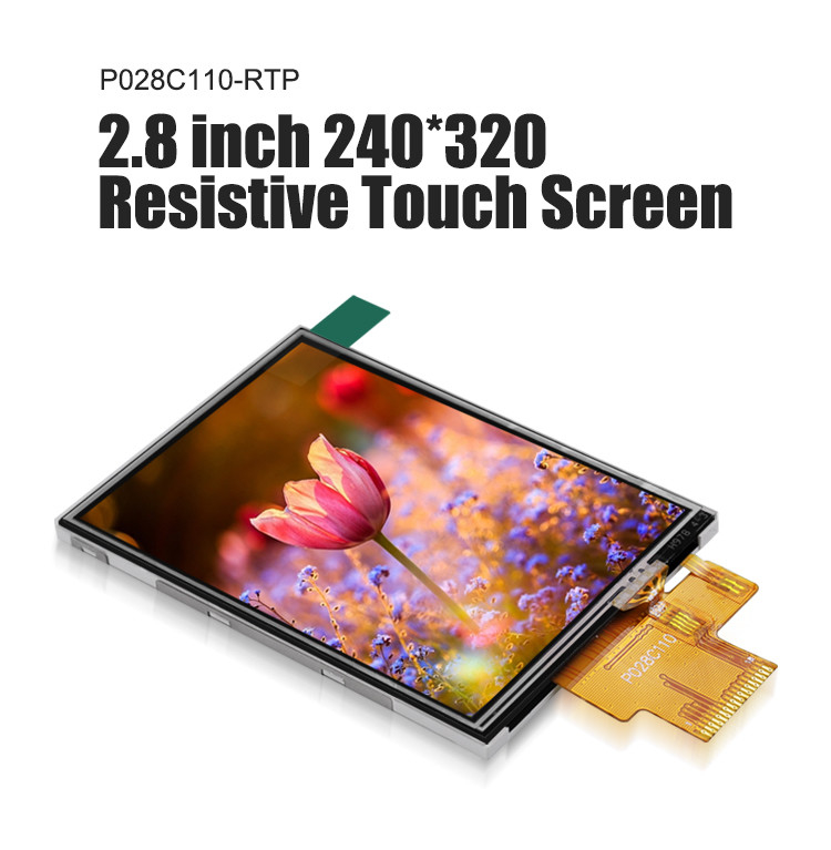Polcd 260 Nit 240x320 Lcd 2.8 인치 ST7789V 터치 패널 Lcd 4 와이어 SPI