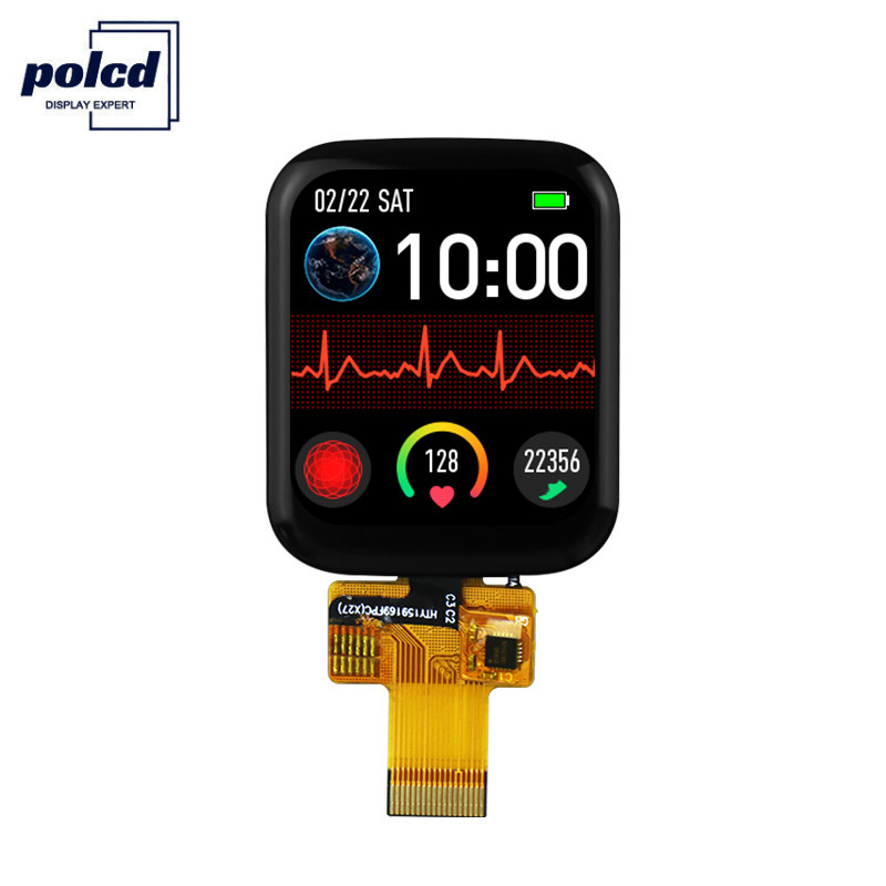 Polcd 1.69 인치 240x240 Ips Lcd ST7789V 소형 Lcd 터치스크린 4 라인 SPI