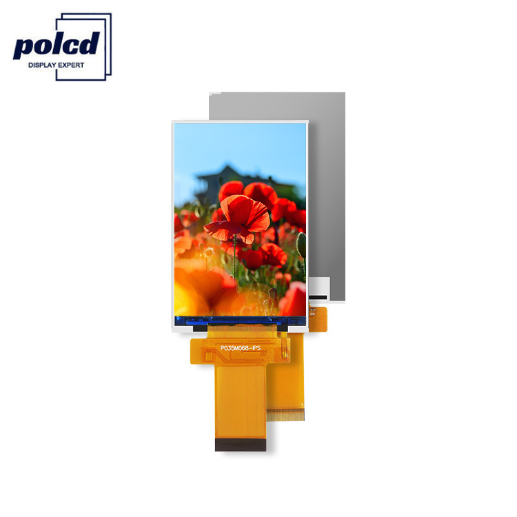 Ili9488 Tft 터치 스크린 Polcd 3.5 인치 LCD 모듈 320x480 Ips 뷰 앵글 RGB 인터페이스