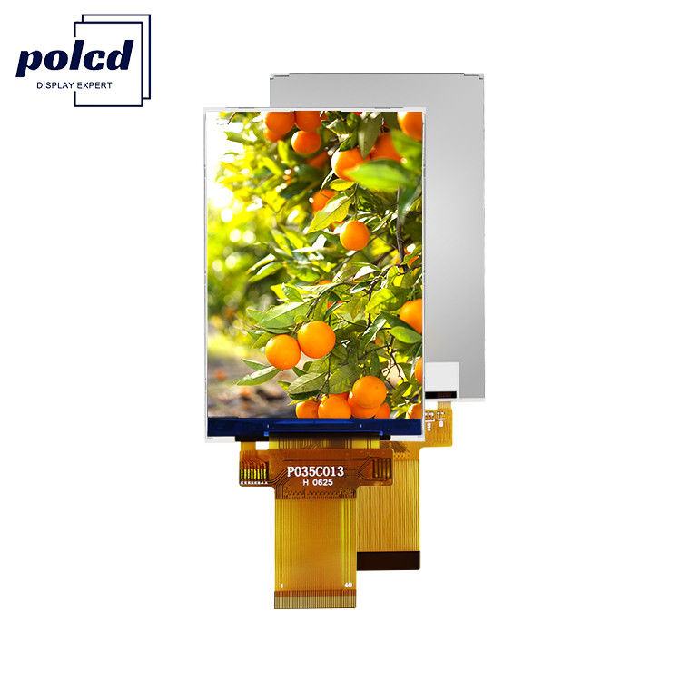 Polcd 320x480 3.5 인치 TFT 패널 Spi 8 / 9 / 16 / 18 평행 인터페이스 LCD 디스플레이