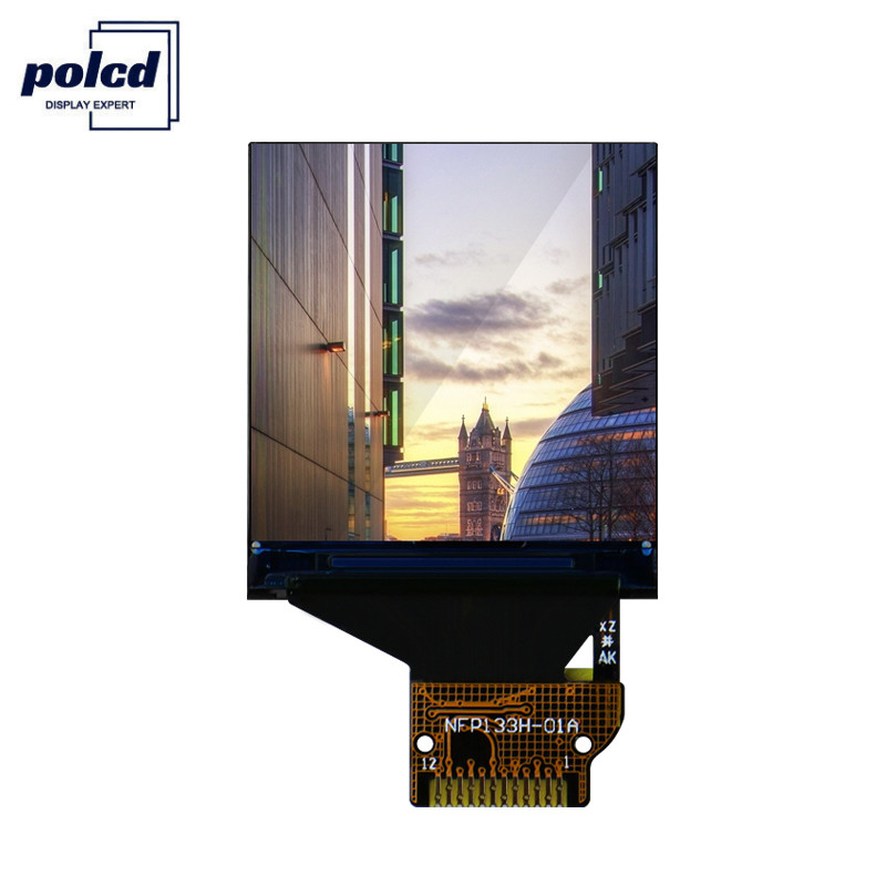 Polcd 350 Nit 240x240 St7789v 1.33인치 TFT LCD 디스플레이 4 와이어 SPI 블랙