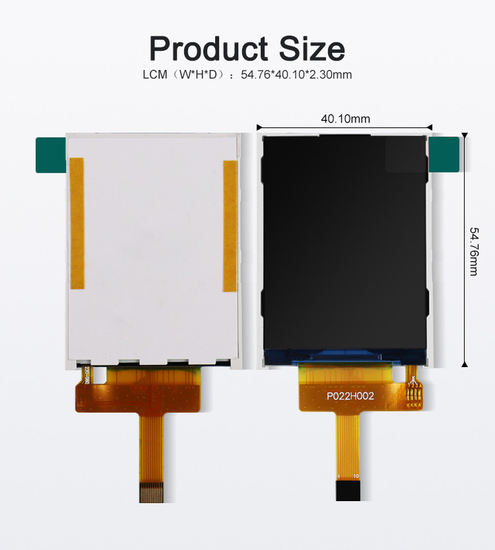Polcd 44.64mm 터치 스크린 디스플레이 모듈 2.2 인치 Tft Spi 240x320 라즈베리 파이