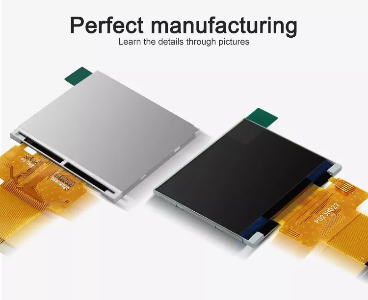 Polcd 블랙 320*240 RGB TFT 디스플레이 18 비트 고 밝기 2.31 인치 LCD 패널