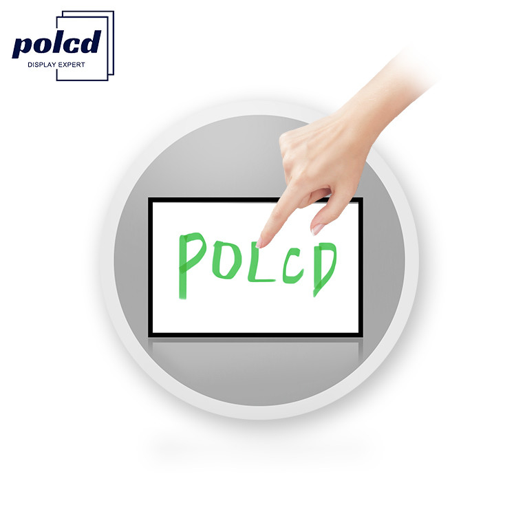 Polcd 8인치 멀티터치 미러 유리 디스플레이 산업용 맞춤형 용량 LCD 터치 스크린 패널