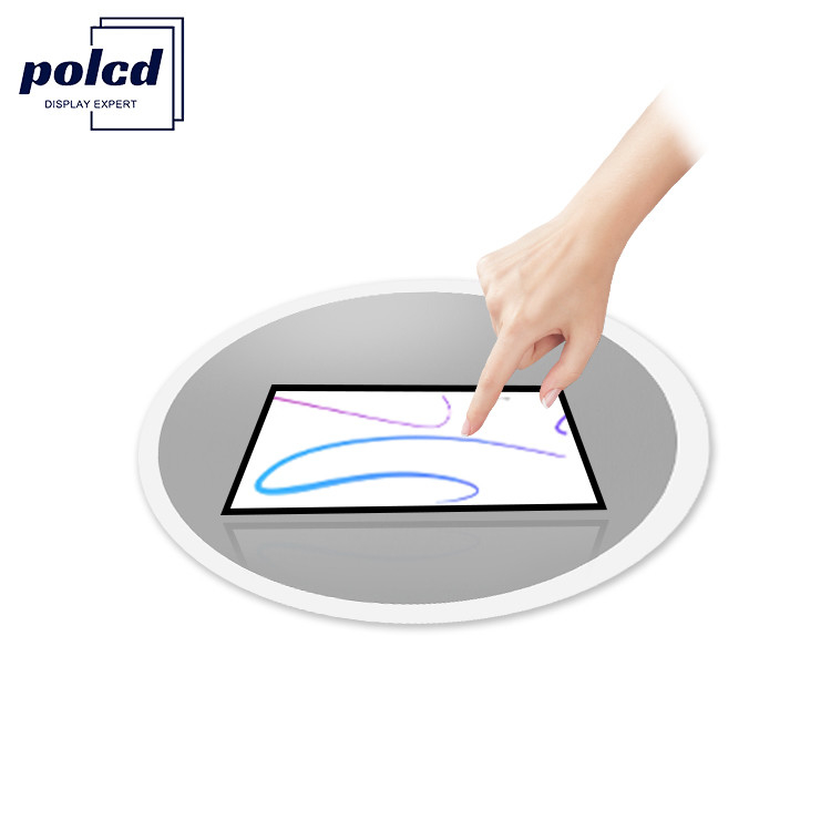 Polcd 8인치 멀티터치 미러 유리 디스플레이 산업용 맞춤형 용량 LCD 터치 스크린 패널