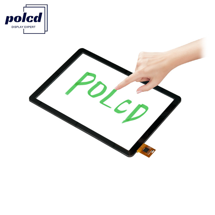 Polcd 10.1 인치 GT9271 사각형 모양 유리 800x1280 산업용 자동차용 용량 터치 스크린 패널