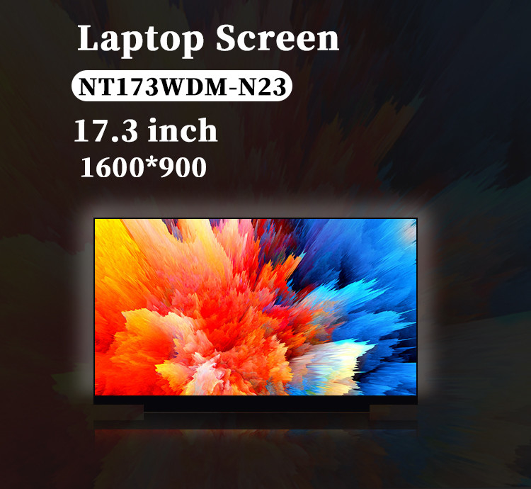 17.3 인치 원본 NT173WDM-N23 1600x900 전송 eDP 60Hz 30 핀 노트북용 교체 LCD 디스플레이 패널