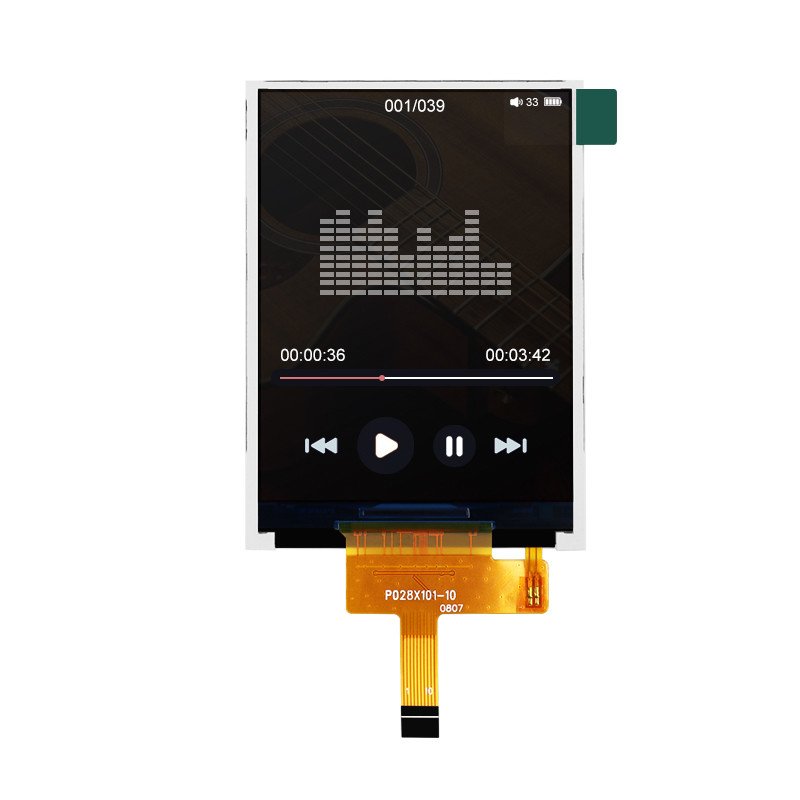 Polcd ST7789V 2.8 인치 Ips 스크린 12 0'CLOCK TFT LCD 모듈 ISO9001