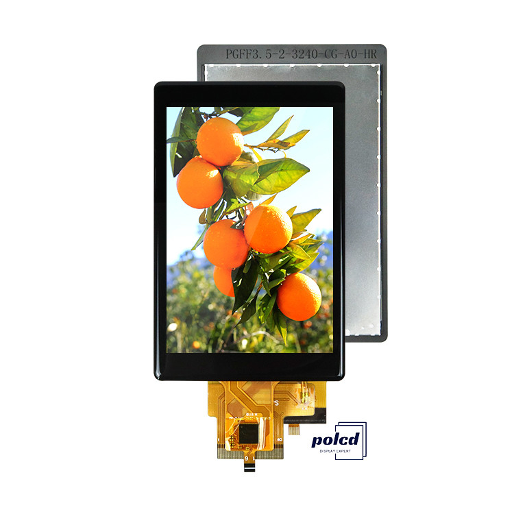 Polcd 사용자 지정 3.5 인치 용량 터치 패널 320x480 500nit RGB 인터페이스 IPS Tft LCD 디스플레이 모듈