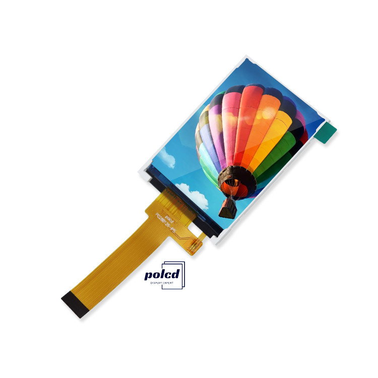 Polcd 2.8인치 LCM 디스플레이 IPS 화면 240x320 해상도 MCU 8비트 인터페이스 24핀 TFT LCD 모듈