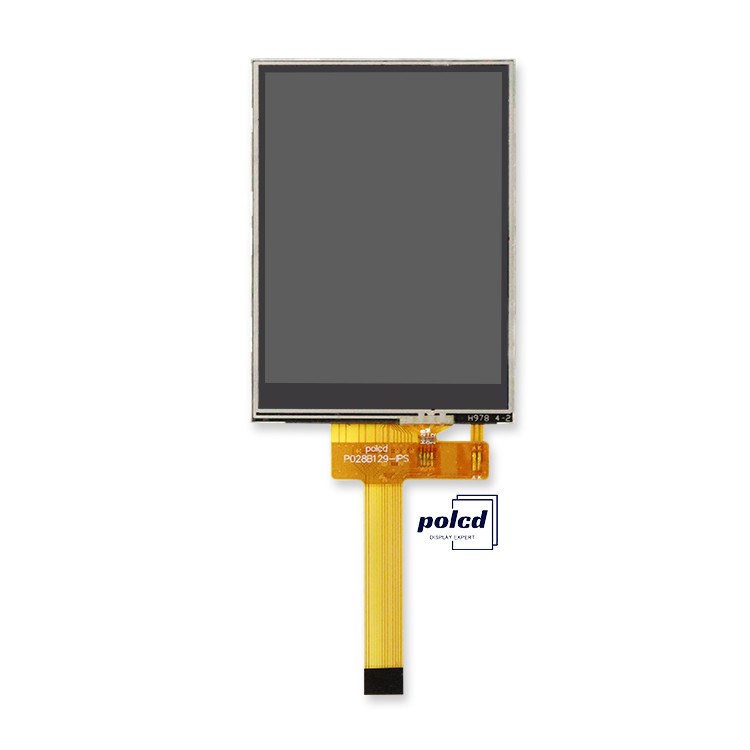 Polcd 2.8 인치 TFT LCM Qvga 240x320 14pin RTP 레지스티브 터치 ST7789V 2.8