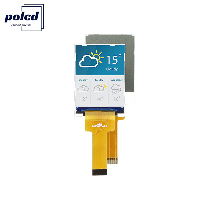 Polcd 액체 결정 디스플레이 2.0 인치 미니 풀 컬러 ST7789 MCU IPS 풀 앵글 뷰 240x320 TFT LCD 모듈
