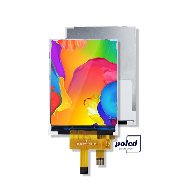 Polcd 작은 LCD 2.8' 240x320 산업 IPS 컬러 스크린 풀 뷰 2.8 인치 평행 포트 TFT LCD 디스플레이