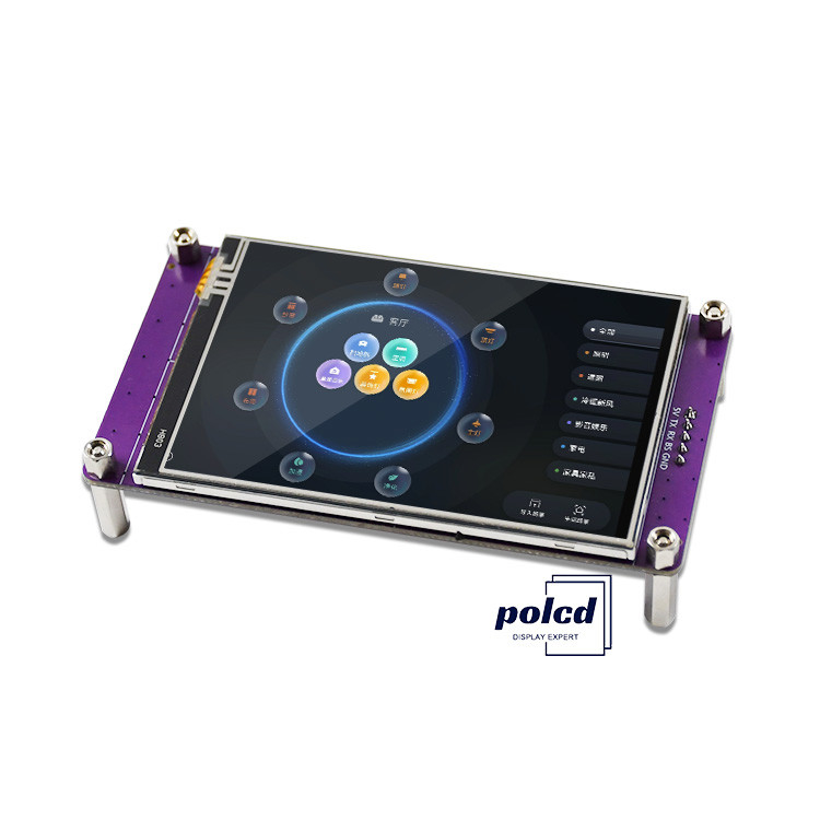 Polcd 3.5 인치 고해상도 480*320 HMI 터치 패널 제어판과 함께 TFT LCD 모듈