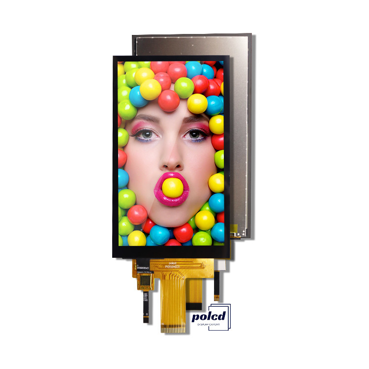 Polcd 5 인치 LCD 수직 화면 720*1280 MIPI 인터페이스 용량 터치 패널 IPS 5' TFT 디스플레이