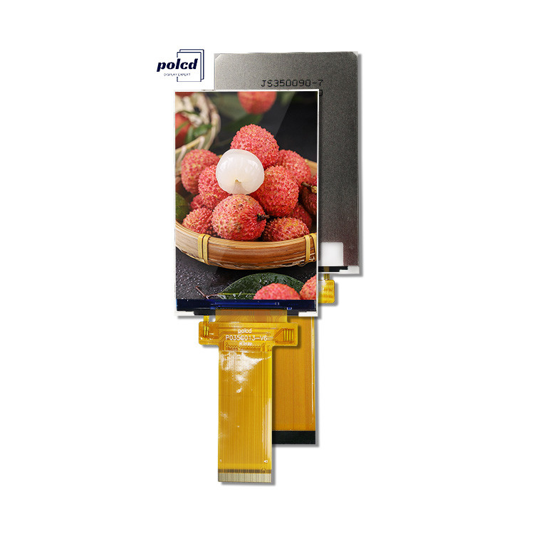 Polcd 3.5 인치 QVGA LCD 디스플레이 320x480 해상도 MCU SPI 인터페이스 터치 패널 3.5 