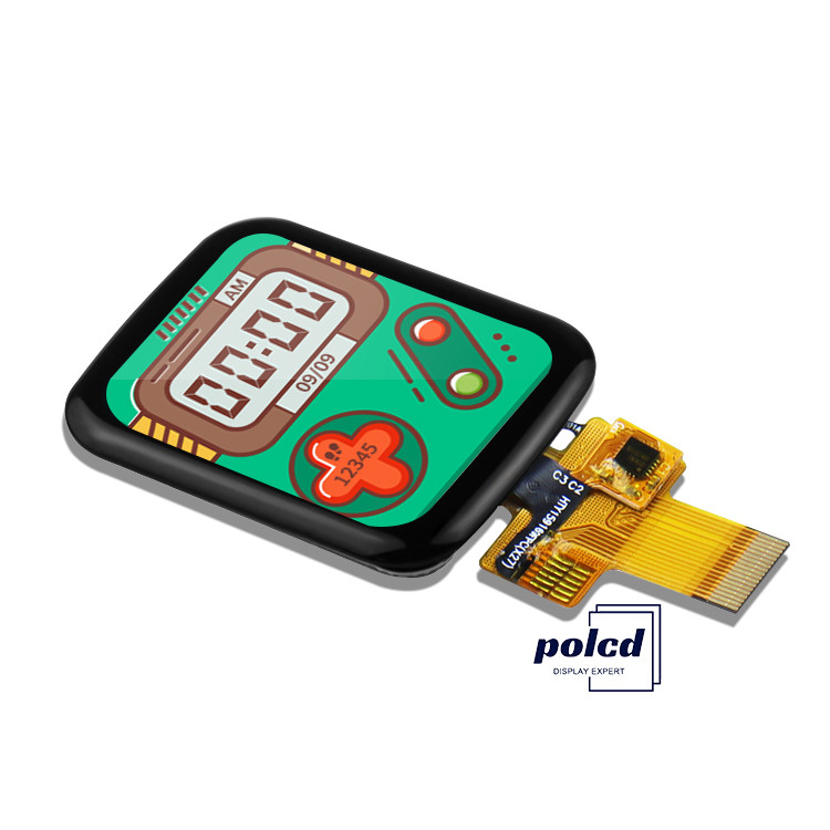 Polcd 1.69 인치 TFT 다 전기 용량 터치스크린 4 선 SPI 240x280 IPS Lcd