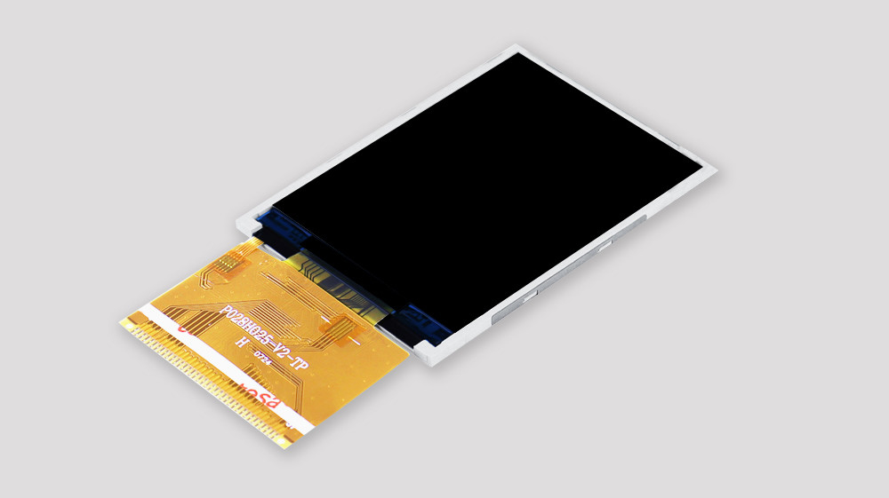 Polcd 해결책 240X320 2.8 인치 Spi Tft Lcd Ili9341V RoHS TFT 터치스크린