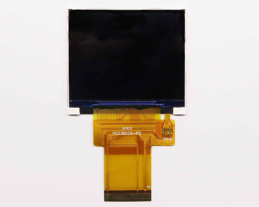 Polcd 작은 2.3인치 480x360 고해상도 RGB 색상 IPS 보는 각경 경관 TFT LCD 화면