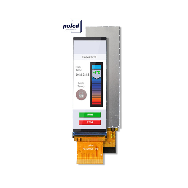 Polcd 3인치 268x800 IPS 화면 40pin RGB565 인터페이스 700 nit ST7701S 3