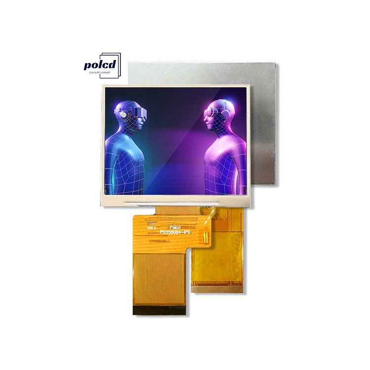 Polcd 3.5 인치 TFT LCD 디스플레이 320x240 SPI RGB 인터페이스 및 다채로운 사각형 화면 LCD 모듈