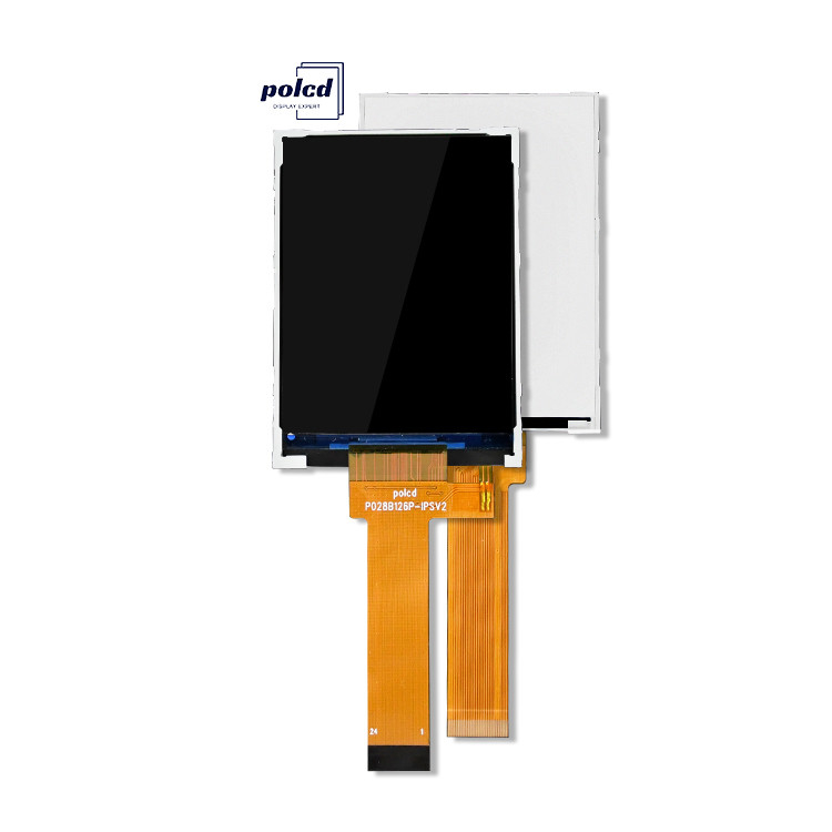 Polcd 2.8 인치 LCD 화면 240x320 MCU 인터페이스 광 뷰 앵글 ST7789P3-G6과 함께 TFT 반사 LCD 모듈