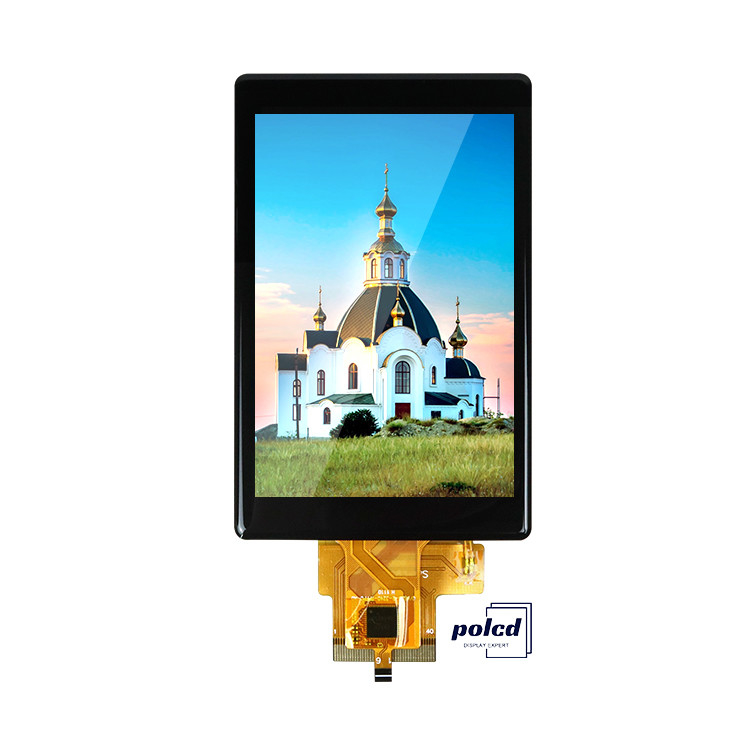 Polcd 사용자 지정 LCD 디스플레이 3.5 인치 320x480 40pin IPS 각 500nit ST7796U 용량 터치 스크린