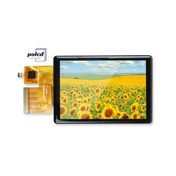 Polcd 고 밝기 500nit 2.8 인치 LCD 화면 240x320 RGB 인터페이스 IPS CTP 용량 터치 TFT 디스플레이