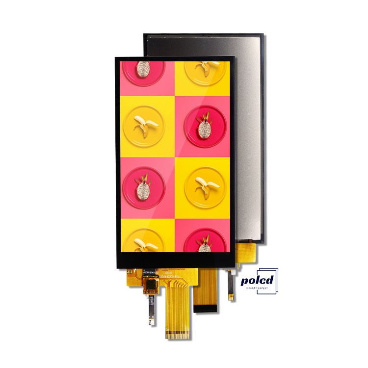 Polcd 5.5 인치 풀 뷰 앵글 TFT 디스플레이 720x1280 해상도 350nit 디스플레이 고성능 LCD 화면