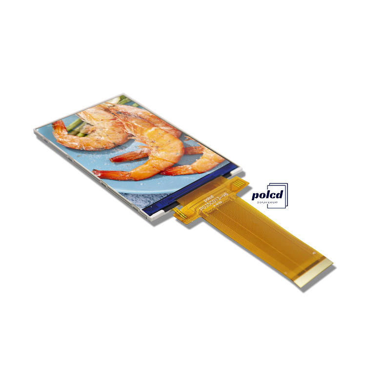 Polcd LCM 공장 3.5 인치 320*480 Mcu Spi 인터페이스 300 nit TFT LCD 모듈 용량 터치 패널 디스플레이