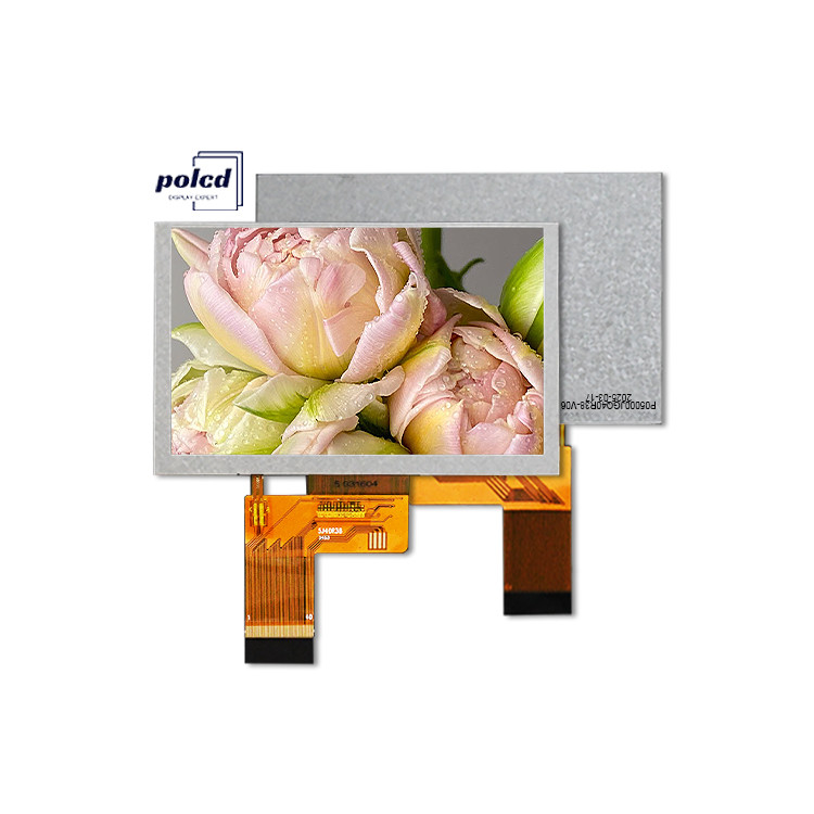 Polcd 커스텀 5인치 LCD 모듈 RGB 인터페이스 800*480 ST7265 IPS 패널 TFT LCD 디스플레이