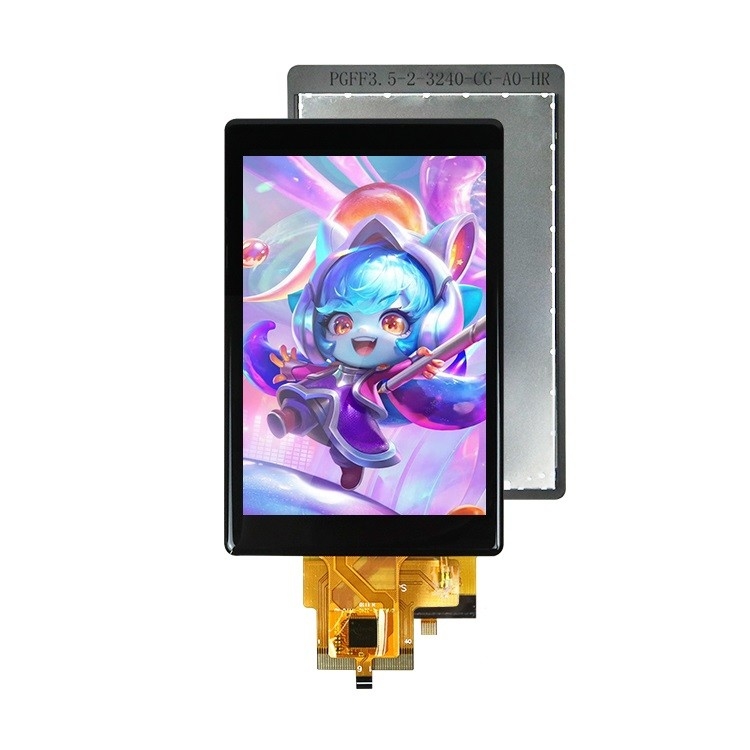 Polcd 커스텀 3.5 인치 320x480 터치 스크린 500nit ST7796U IPS Tft LCD 디스플레이 모듈