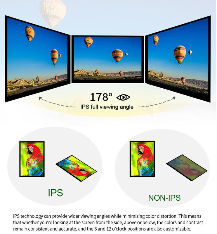 Polcd 2.8 인치 240x320 IPS TFT LCD 화면 SPI JD9853 IC 모든 무료 관점 패널 디스플레이 모듈