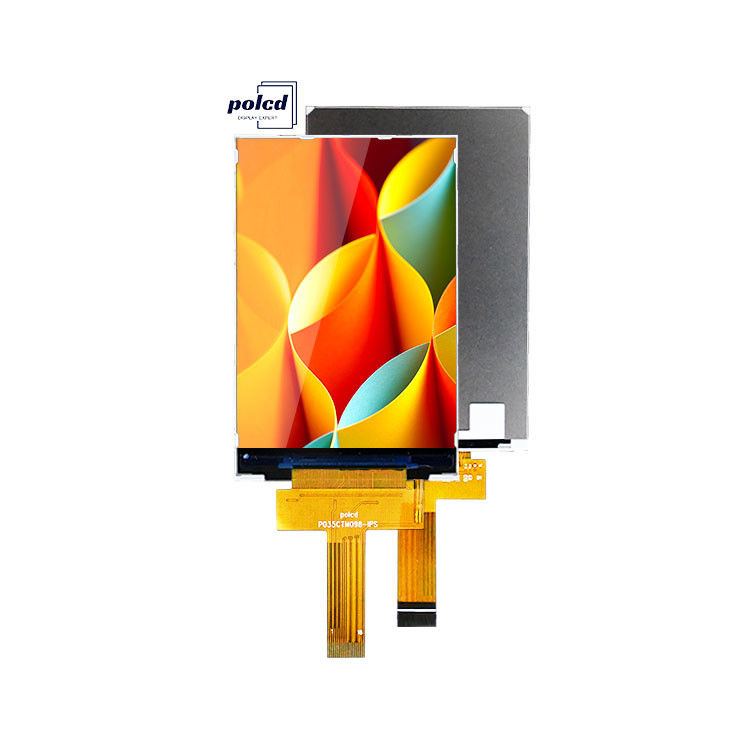 Polcd 3.5 인치 IPS 뷰 앵글 320x480 TFT 디스플레이 Mipi 인터페이스 3.5' LCD 화면 모듈