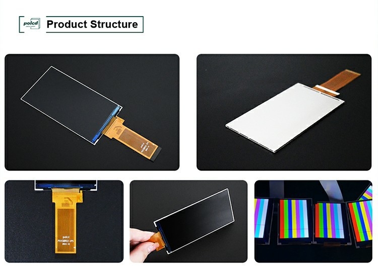 Polcd LCD 제조사 4.5인치 480x854 Gc9503v RGB 인터페이스 고 밝기 IPS TFT 화면 패널 디스플레이