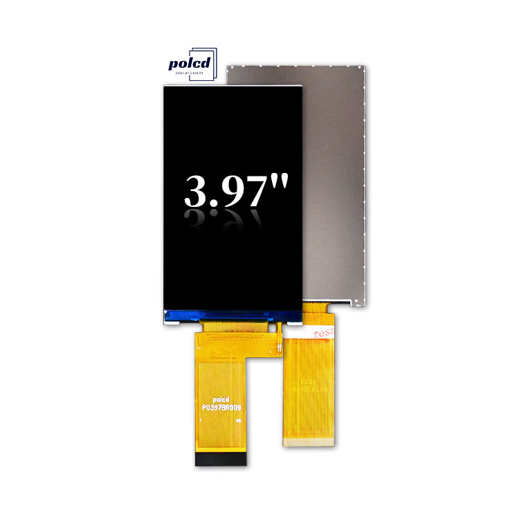 Polcd 풀 뷰 앵글 4 인치 480*800 st7701s RGB 인터페이스 IPS 3.97 인치 TFT LCD 모듈