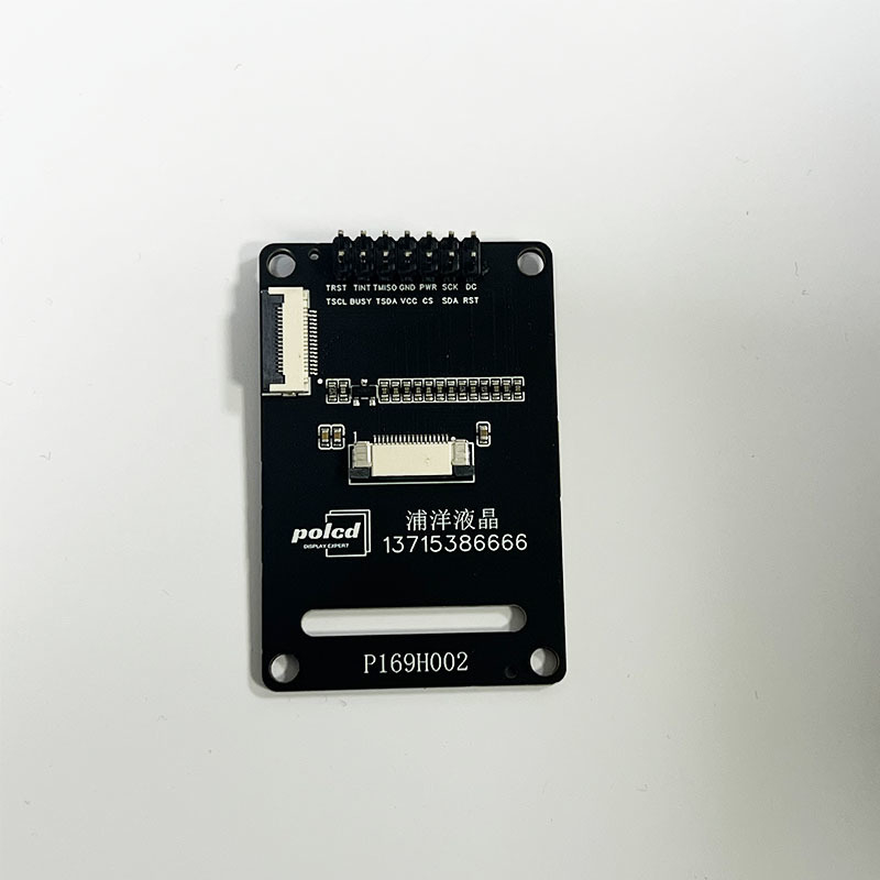 Polcd 1.69 인치 LCD 화면 PCB 인쇄 회로 보드 디자인 및 PCBA 조립 보드