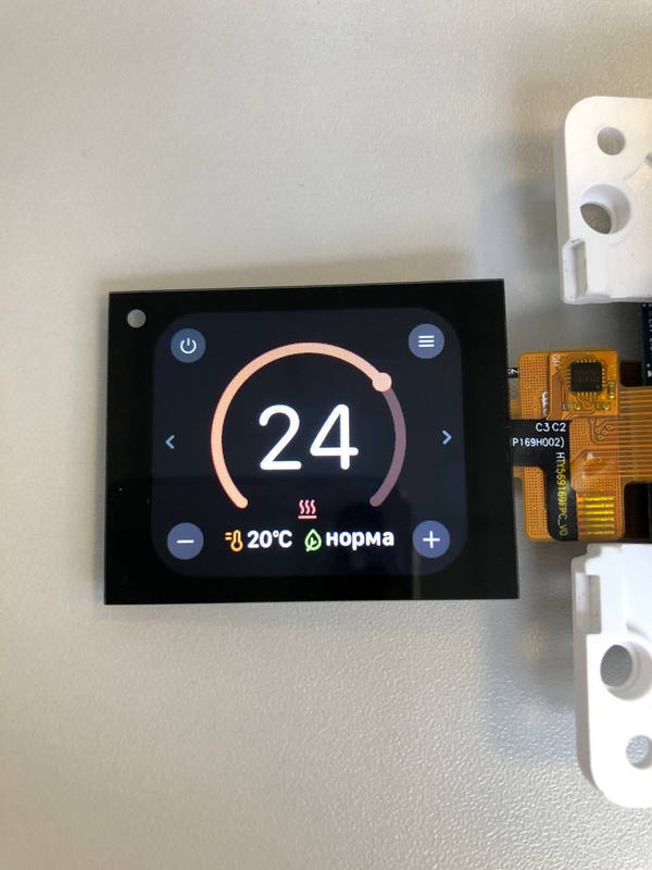 Polcd 1.69 인치 TFT 다 전기 용량 터치스크린 4 선 SPI 240x280 IPS Lcd