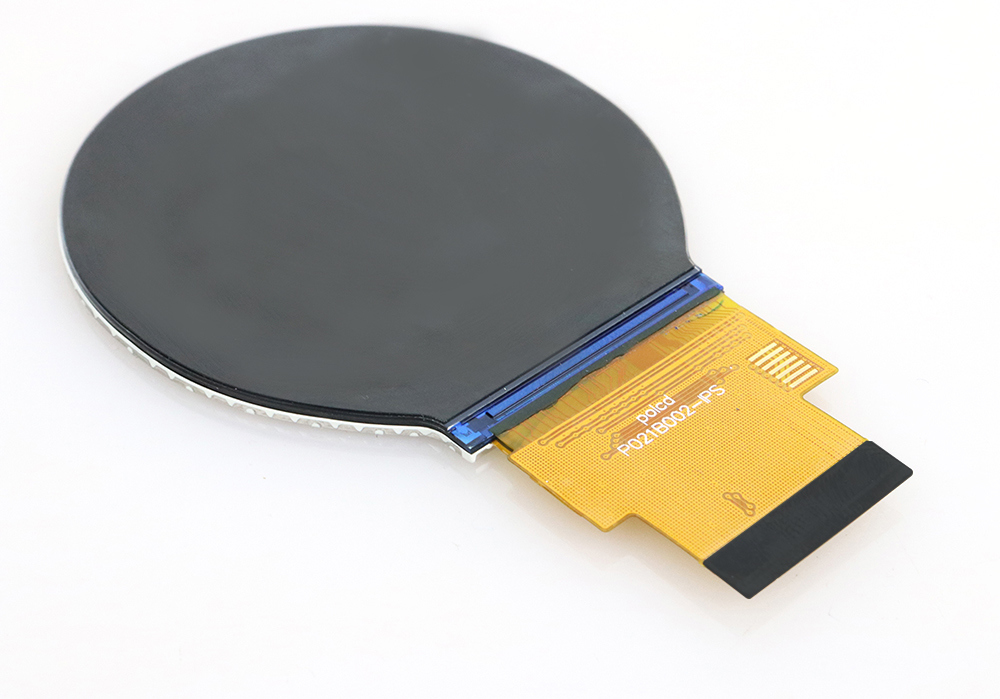 Polcd 맞춤형 2.1인치 IPS TFT 원형 LCD 디스플레이 모듈 (SPI RGB 인터페이스)