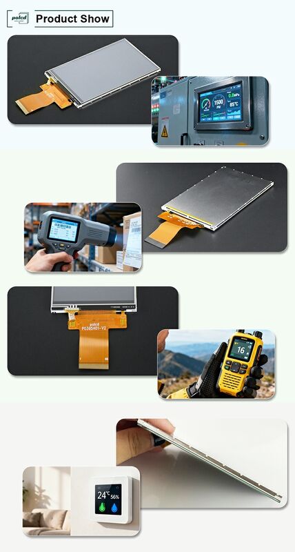 Polcd 3.95 인치 320*480 LCD 디스플레이 RGB 인터페이스 ILI9488 40pin TFT 송신 LCD 모듈